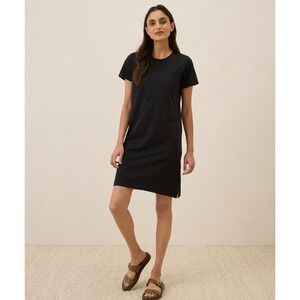 Pact Softspun‎ Tee Dress Black